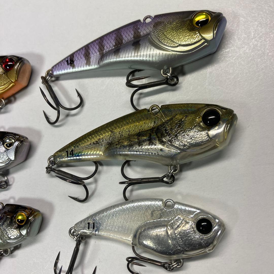 【新品未使用品】レイドジャパン　レベルバイブブースト 5g〜18g 各6セット