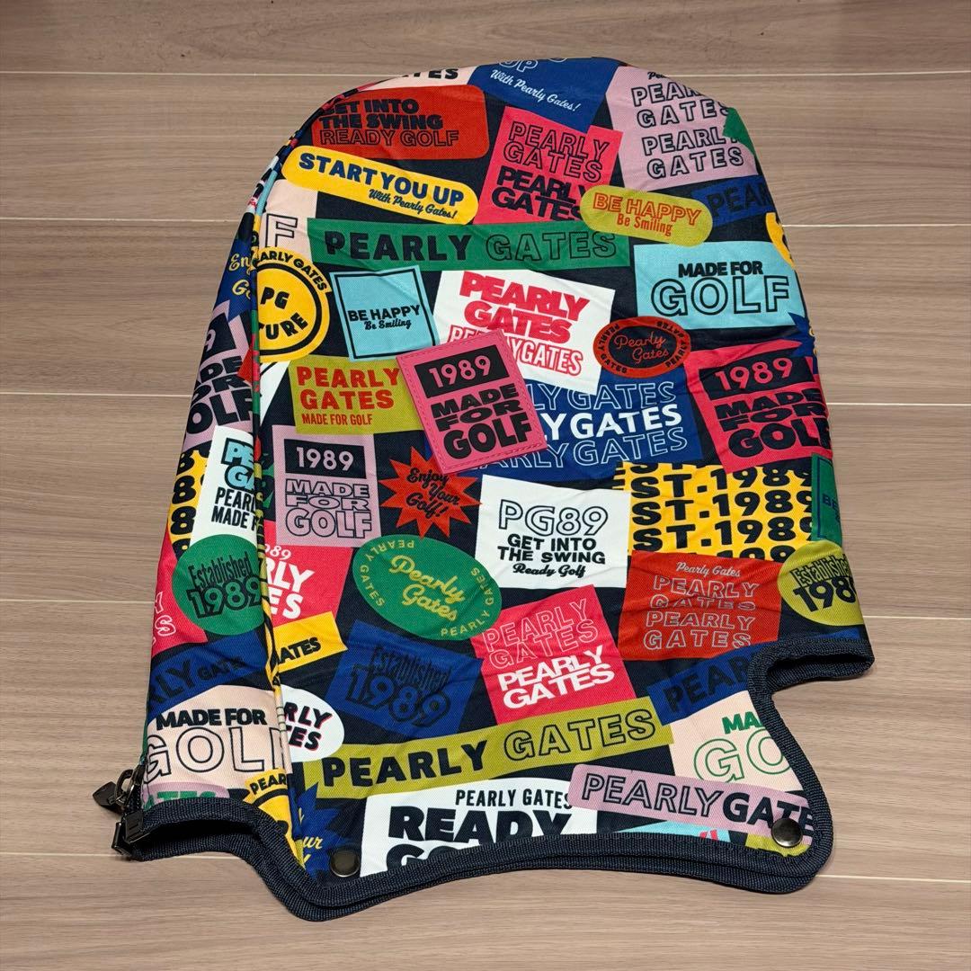 【希少】パーリーゲイツ キャディバッグ カラフルワッペン【極上品】