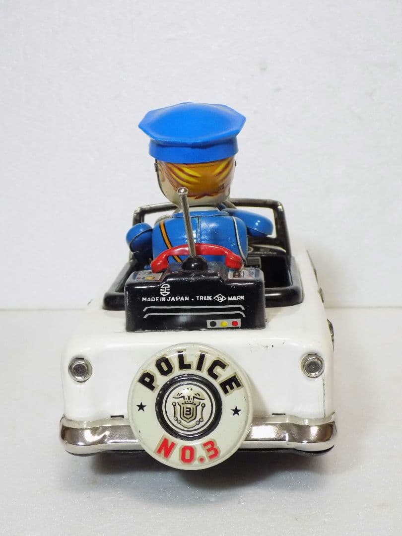 野村トーイ•新工社？ダブルネーム　電動　MYSTERY•POLIS.CAR動作品