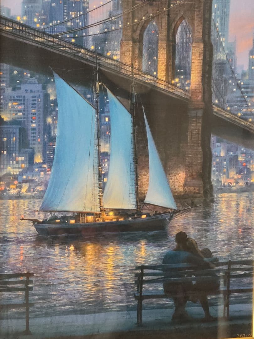 ルシュピン『Dream for two(二人の夢)』版画／ジクレー