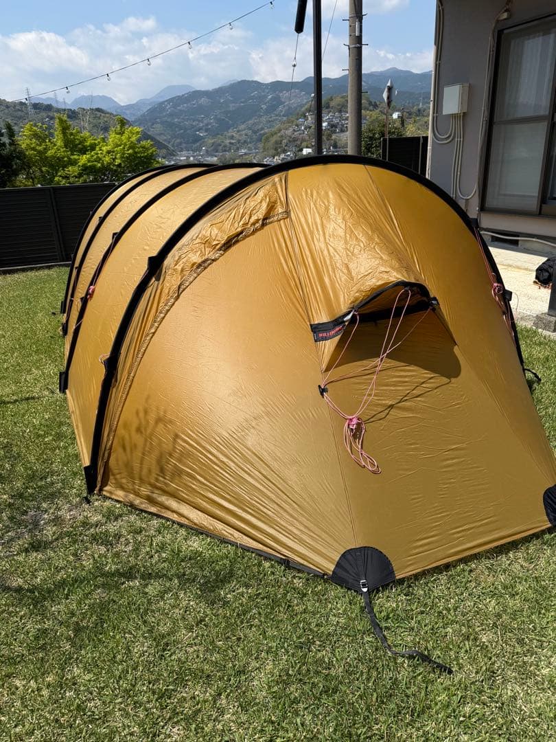 希少ヒルバーグ ケロン4gt 旧サンドカラーhilleberg keron4gt