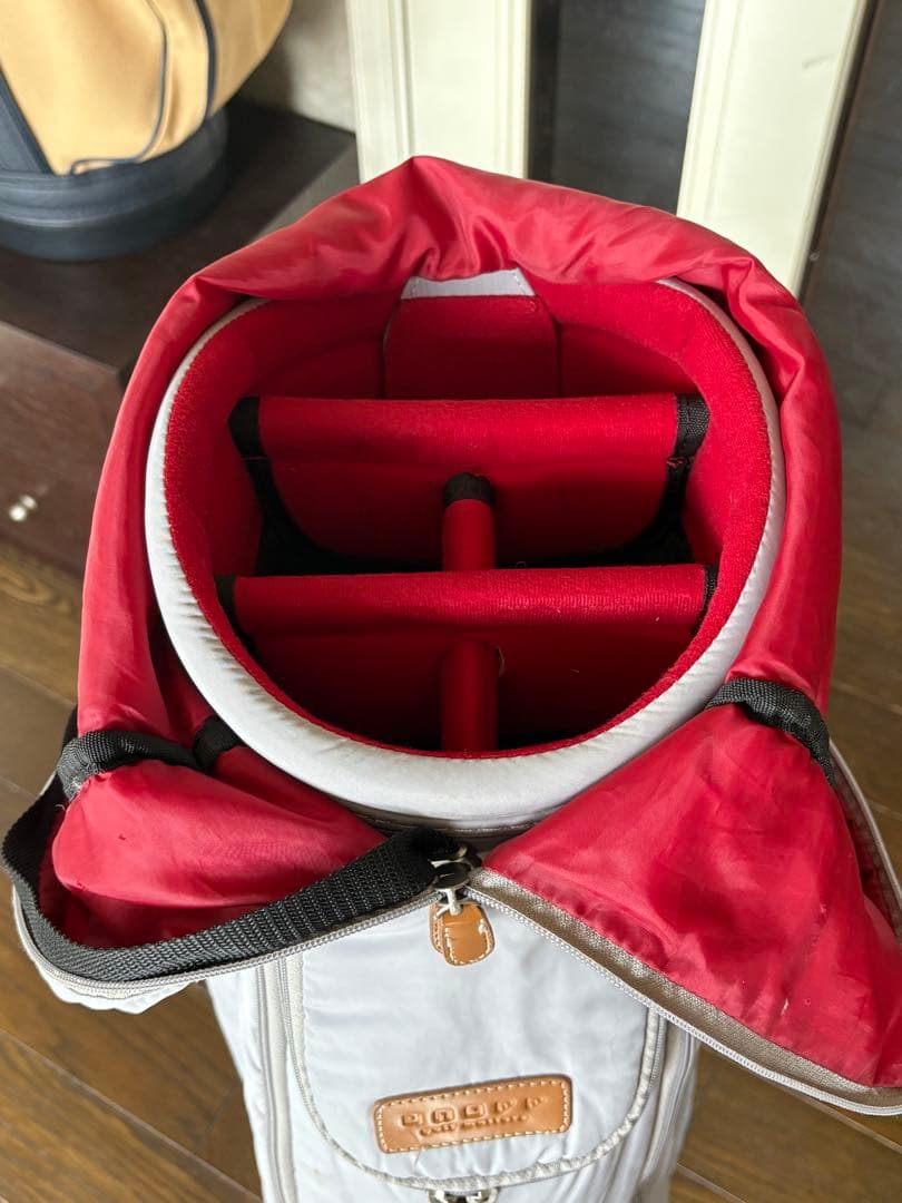 onoffゴルフキャディーバッグ　軽量　ライトグレー