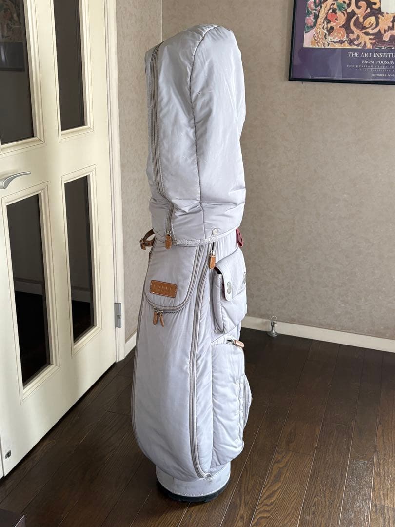 onoffゴルフキャディーバッグ　軽量　ライトグレー