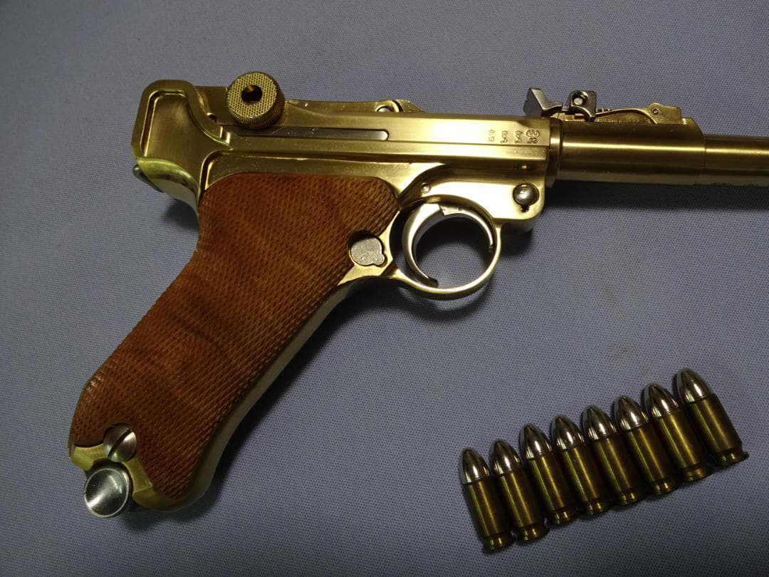 プ*ン様 マルシン モデルガン ルガーP08 未使用保管品 SMG検定品