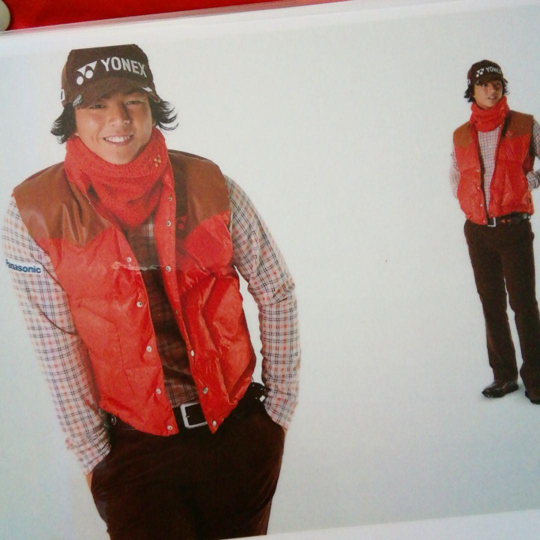 ヨネックスゴルフウェア　石川遼モデル　2012年　ダウンベスト　オレンジカラー