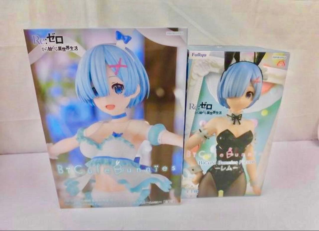 Re:ゼロから始める異世界生活 『未開封』リゼロレム ラム フィギュ5体セット