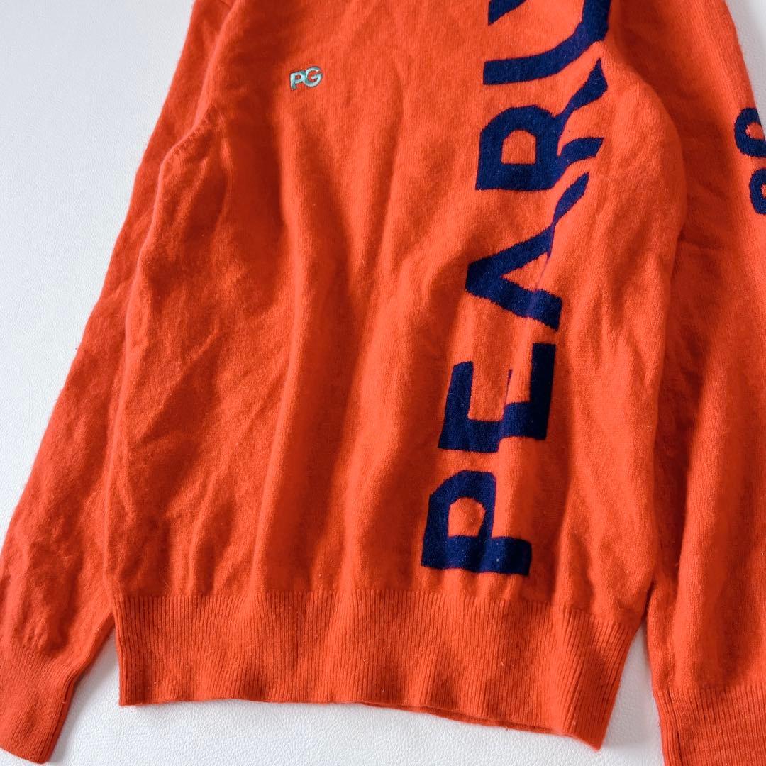 PEARLY GATESパーリーゲイツ カシミヤニットセーター レッド　1