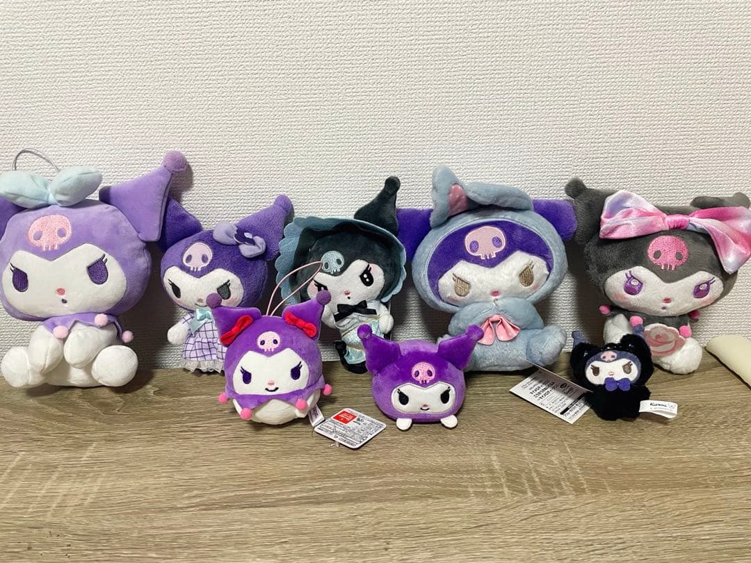 サンリオ クロミ ぬいぐるみ マスコット まとめ売り 19体