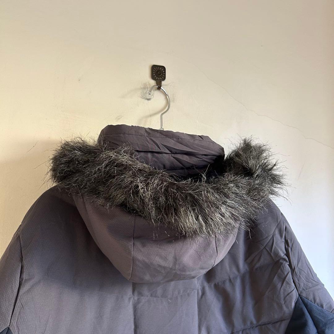 SALOMON ファー ダウンジャケット サロモン XL