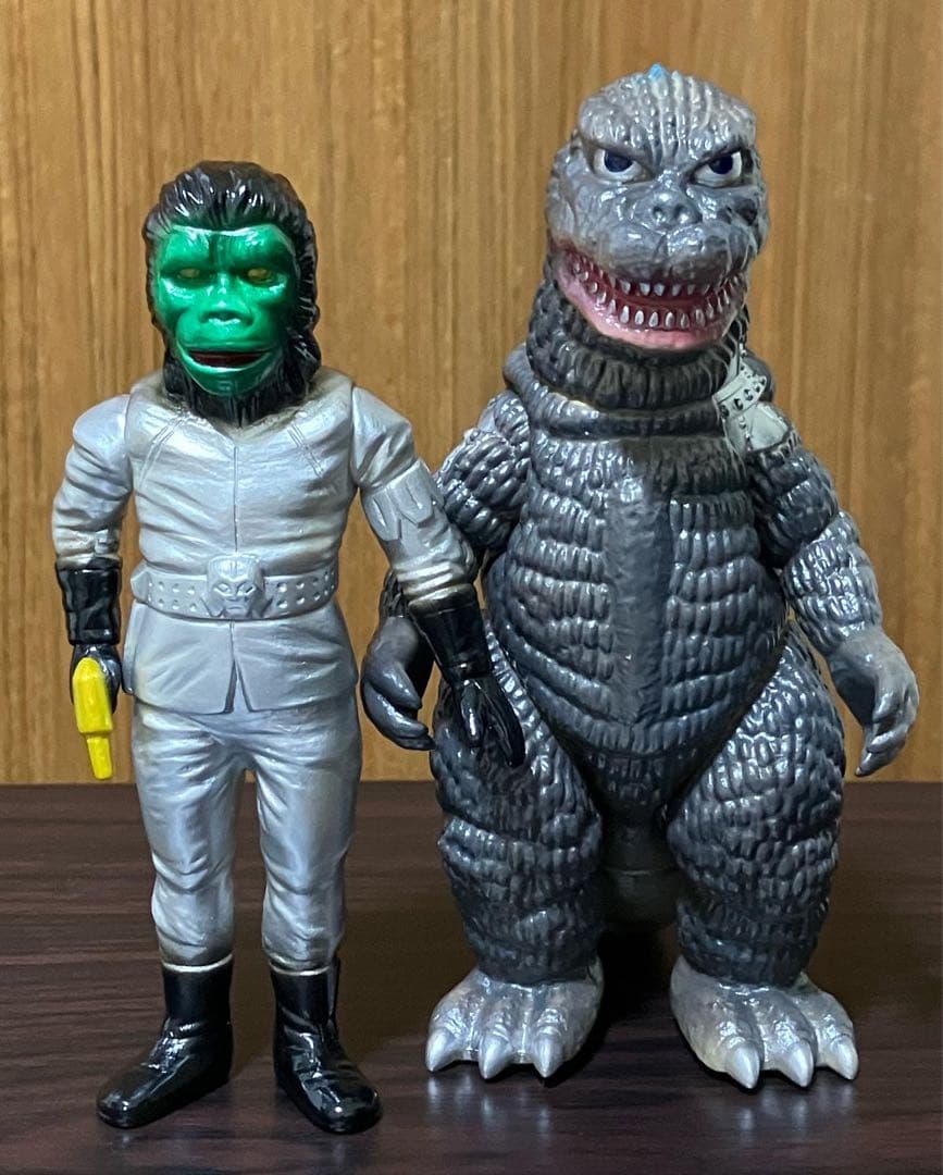 ゴジラ　ニセゴジラ　ソフビ