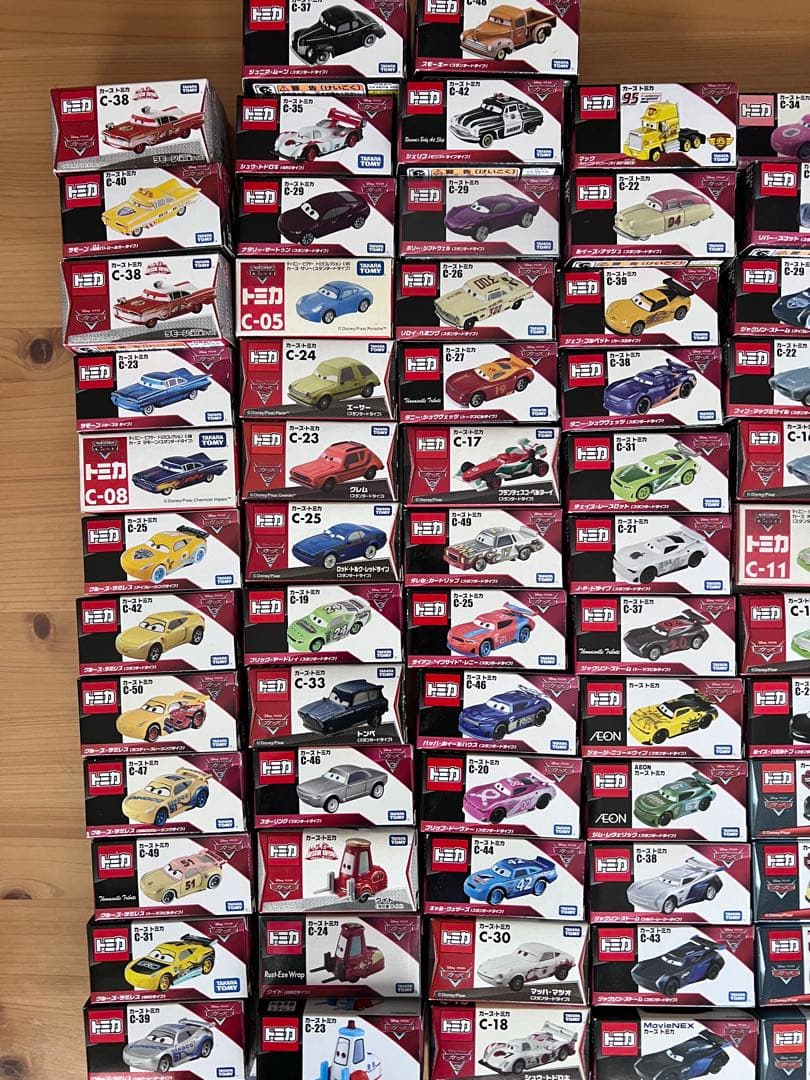 至福のカーズトミカ　122台ディズニーカーズ　トミカ　入手困難多数すべて未使用