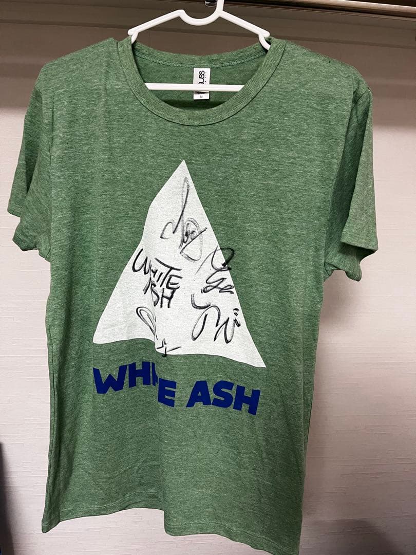 【未使用/激レア】WHITE ASH 全員直筆サイン入りTシャツ 2012年