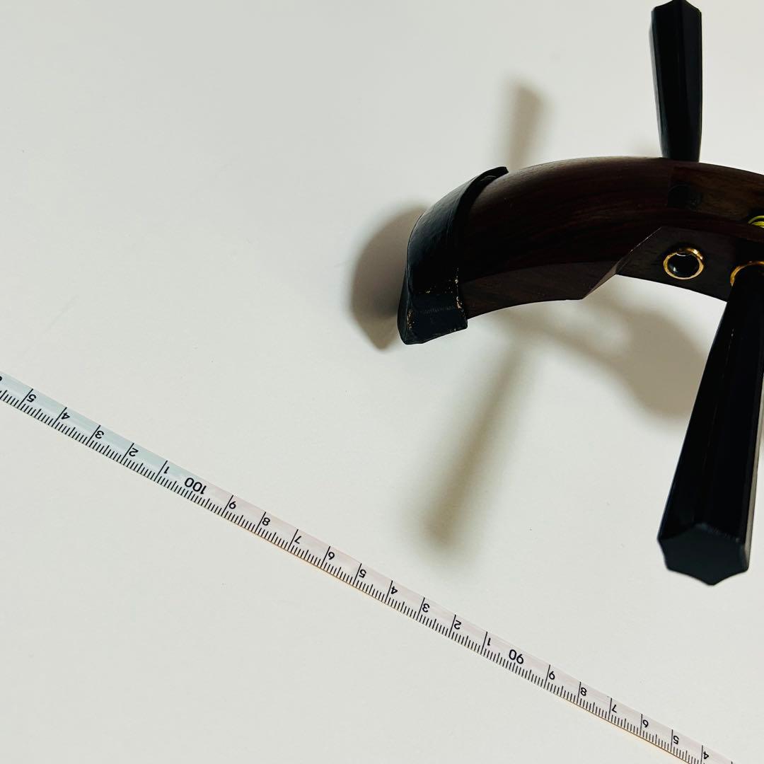 【高級 美品】三味線 中棹 紅木 プロ仕様 正寸 天然皮