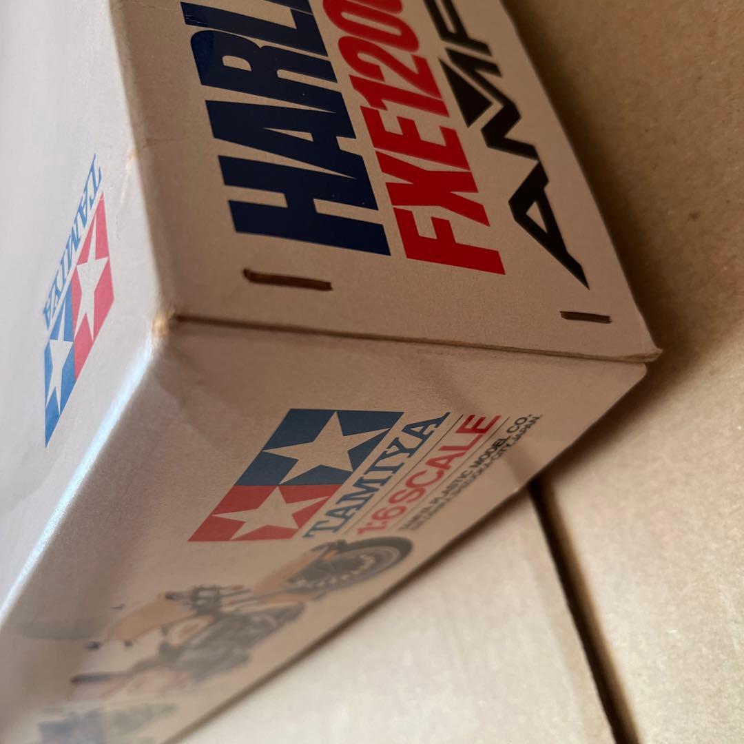 【一部組み立て済】タミヤ1/6 ハーレースポーツFXE1200 スーパーグライド