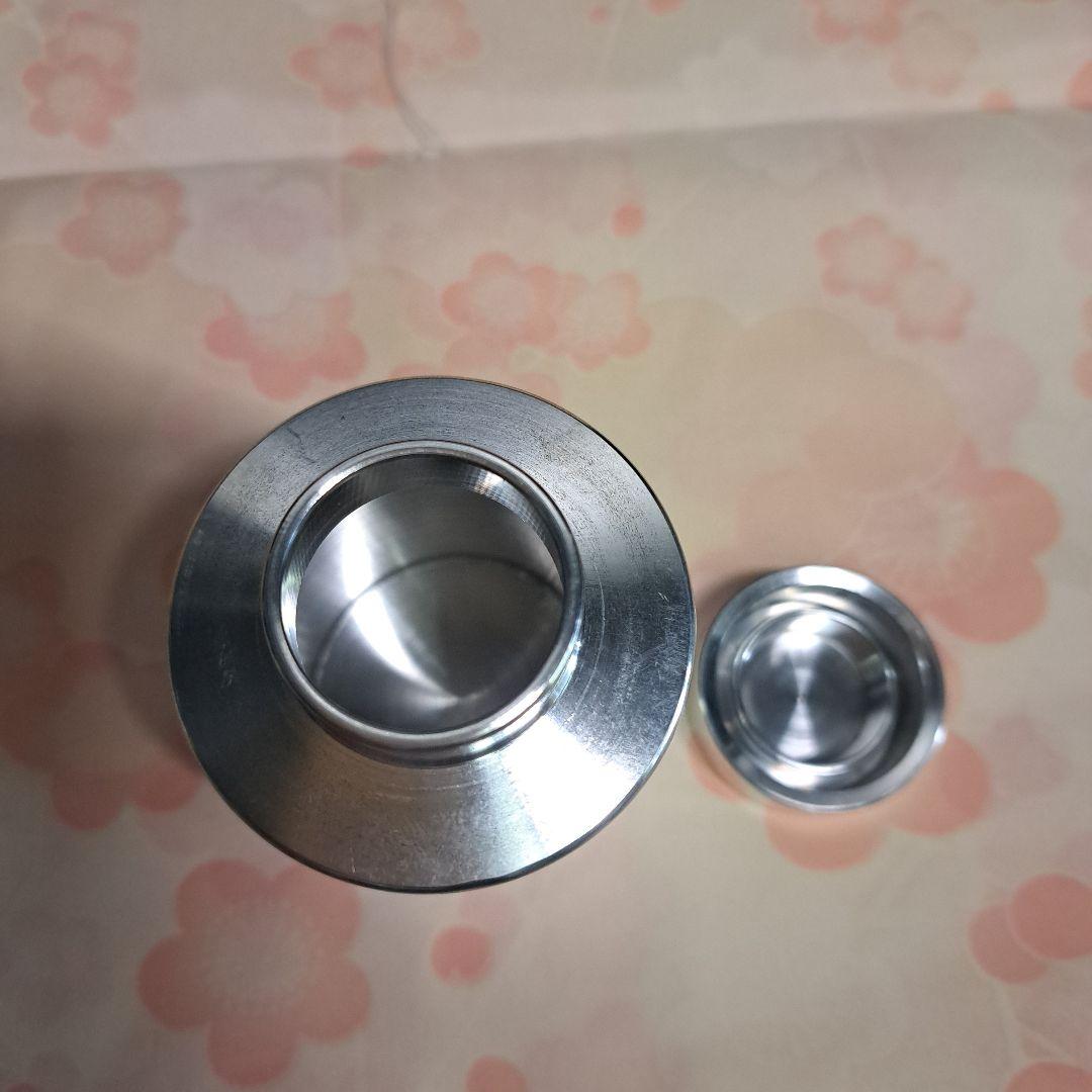 清課堂造 重量181.7ｇ 錫製 茶入 茶筒 茶壷 在銘 B2S1