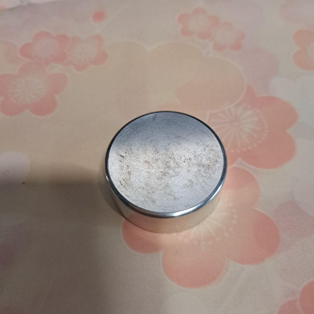 清課堂造 重量181.7ｇ 錫製 茶入 茶筒 茶壷 在銘 B2S1