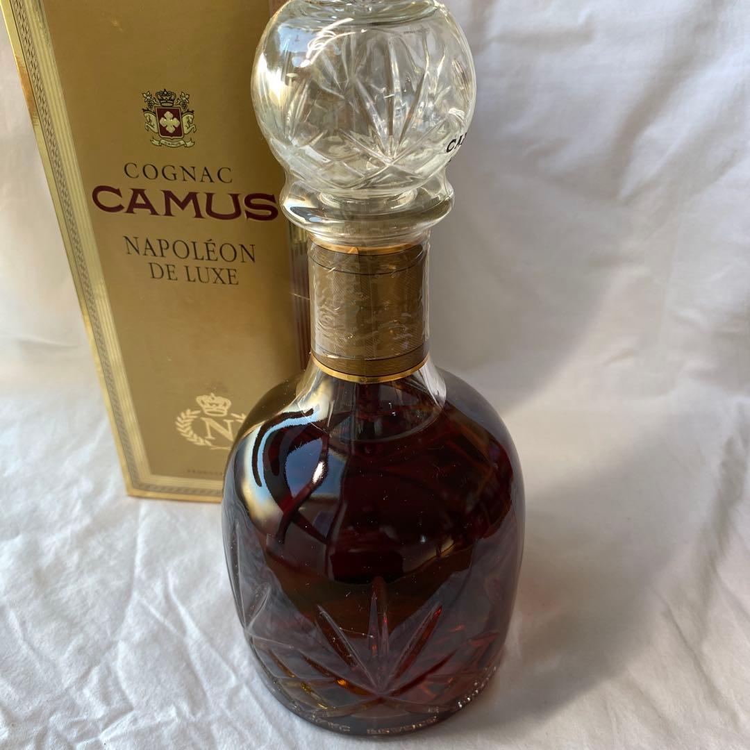 【未開栓・箱付】カミュ ナポレオン 3本セット（デラックス / グランマルキ）