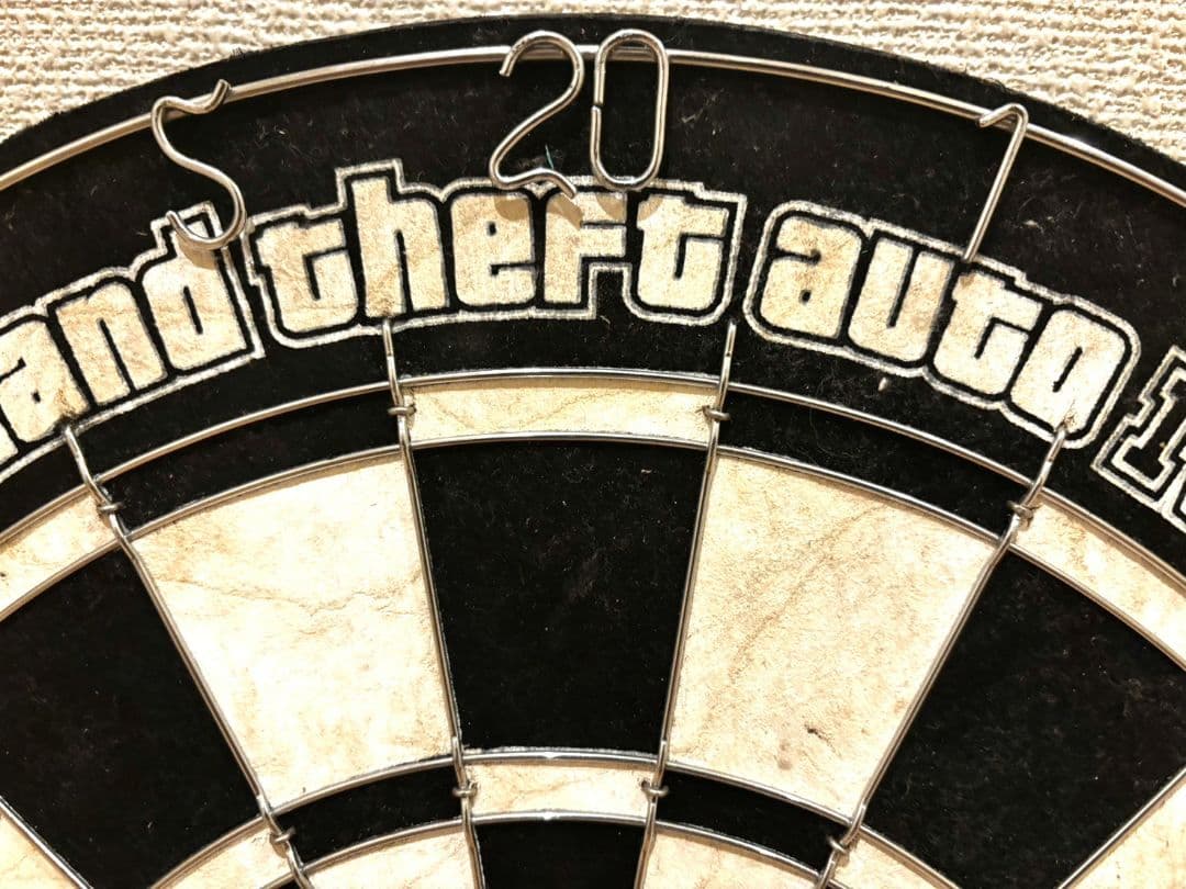 GTA Ⅳ　グランド・セフト・オート IV ダーツボード非売品【レア】