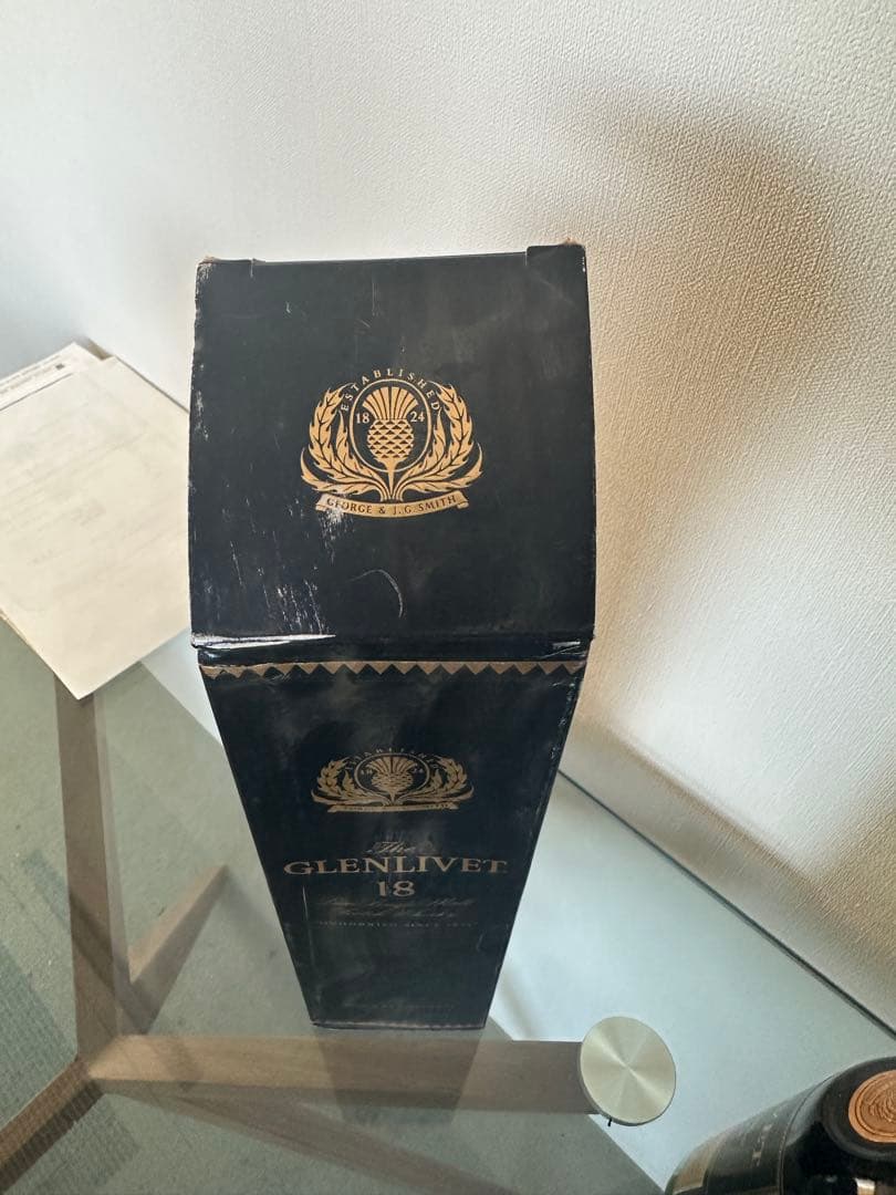 40年前のThe Glenlivet 18年 シングルモルトウイスキー750ml