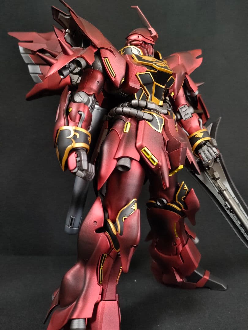 GUNPLA ガンプラ 塗装済 完成品 MG 1/100 シナンジュVer.Ka