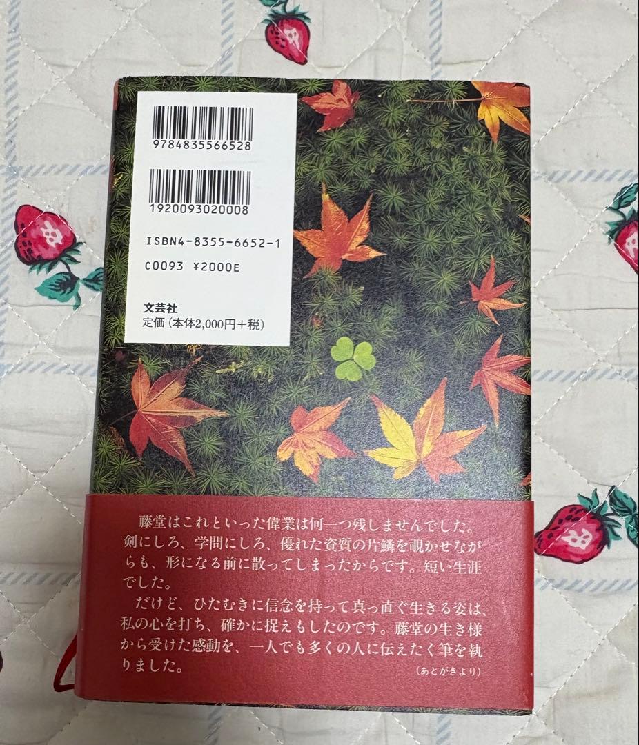 『新選組 藤堂平助』秋山香乃 文芸社 初版