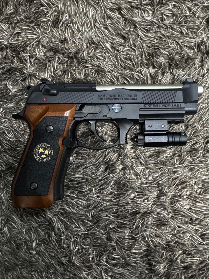 サムライエッジ ガスブローバック 東京マルイ レーザーサイト付き