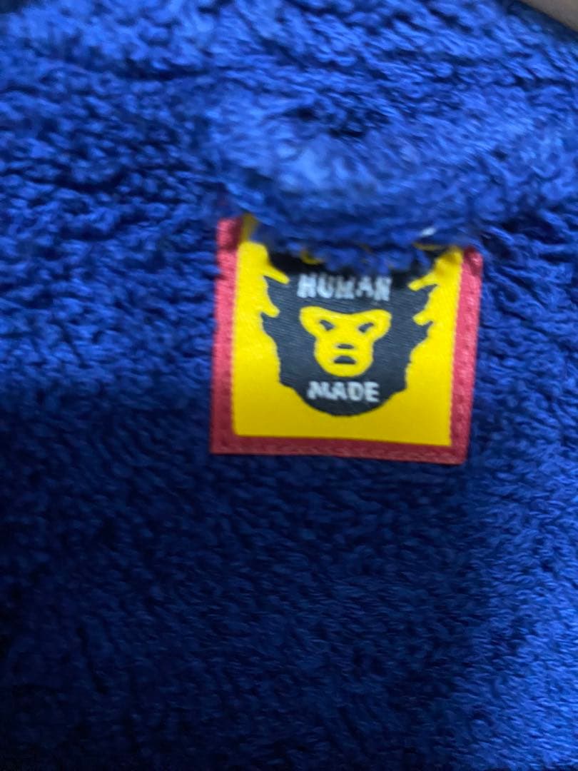 HUMAN MADE 青 シャツ M