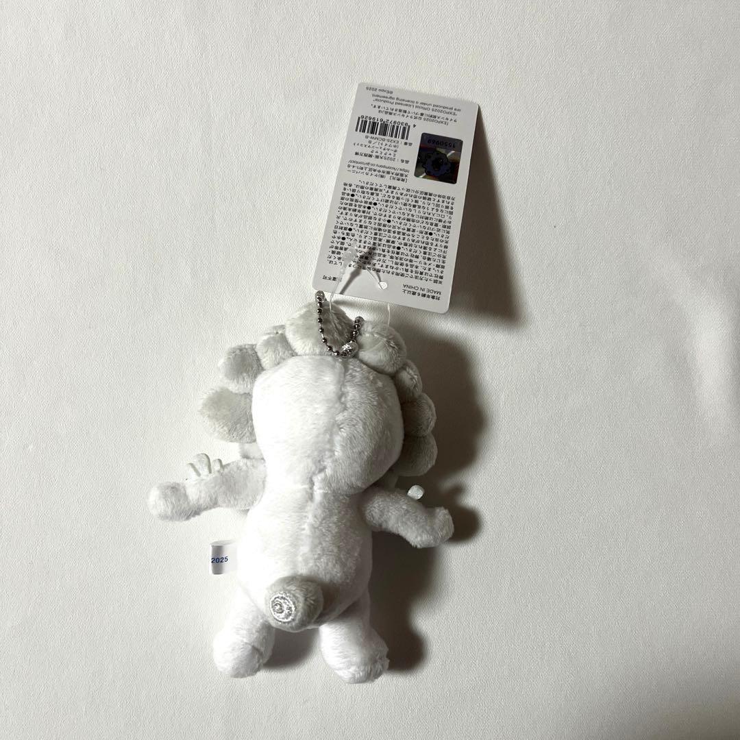 白ミャクミャク EXPO2025 ぬいぐるみ ボールチェーンマスコット