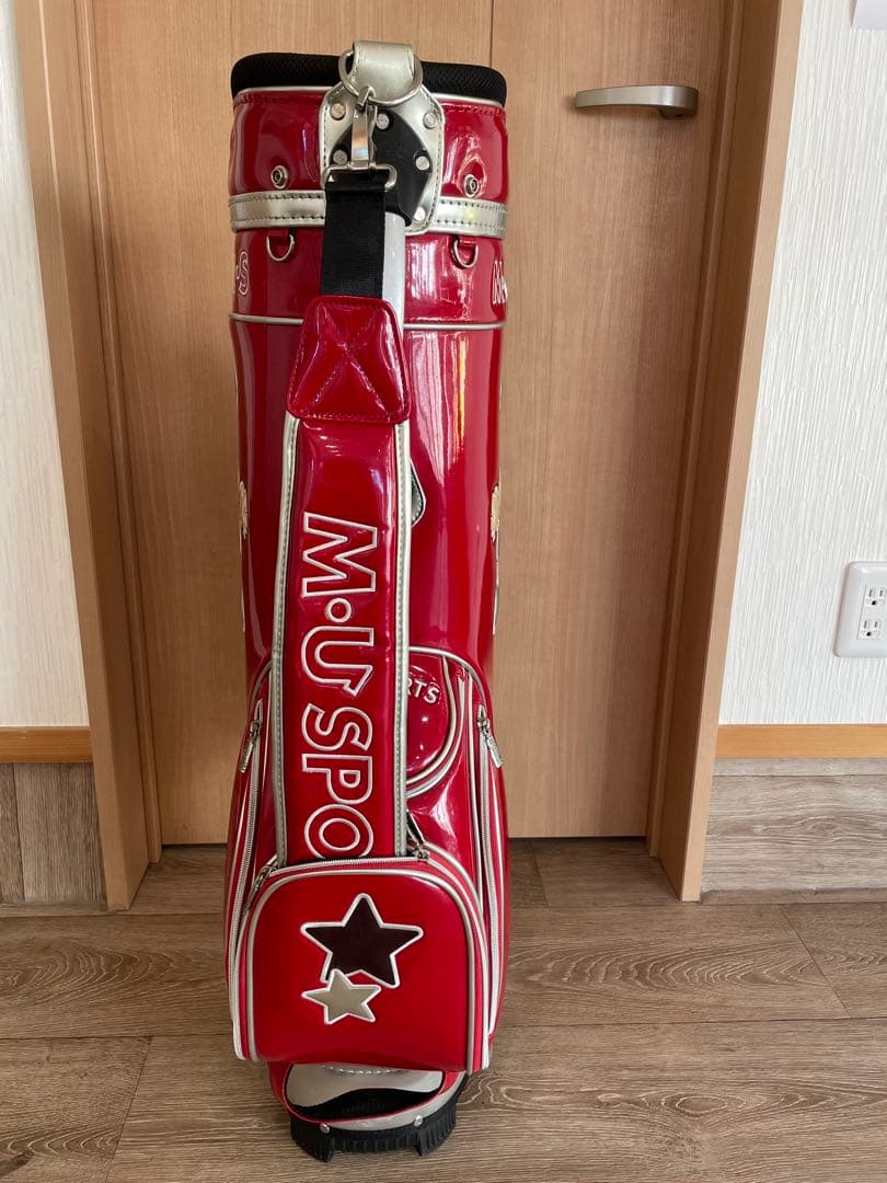 M.U.S.P. ゴルフバッグ レッド