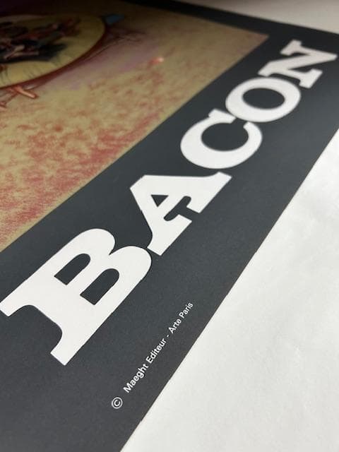 Personnage couche/フランシス ベーコン/アートポスター