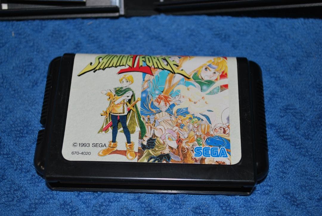 メガドライブソフト中古動作品「ジャイニング・フォースⅡ」の出品です。