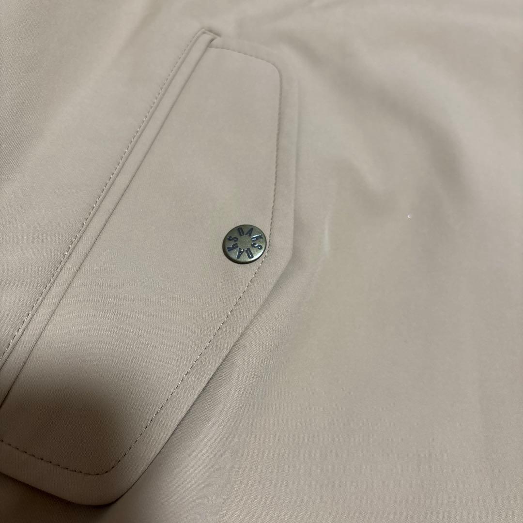 新品未使用　DAKS ベージュ ジップアップジャケット L