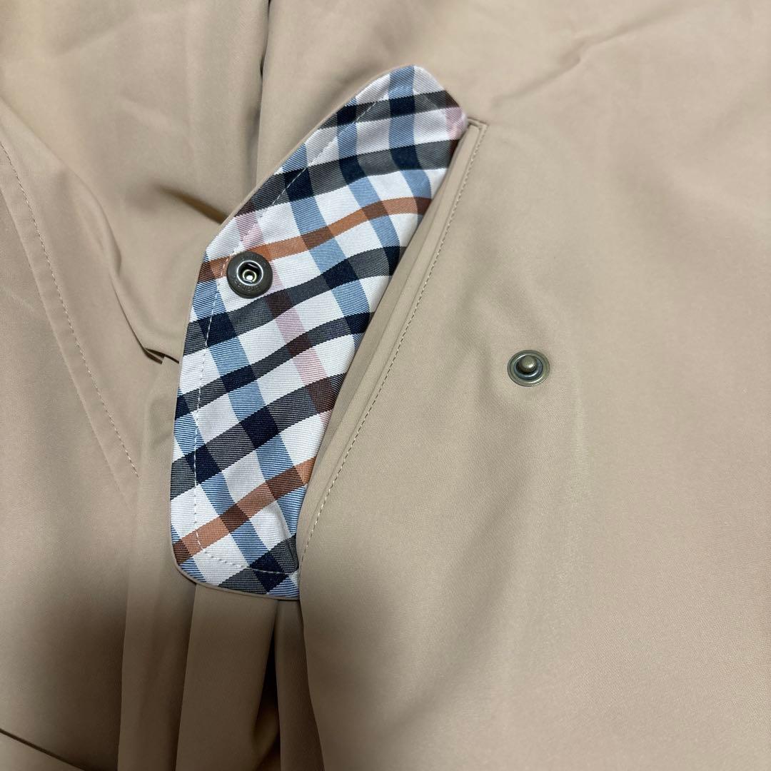 新品未使用　DAKS ベージュ ジップアップジャケット L