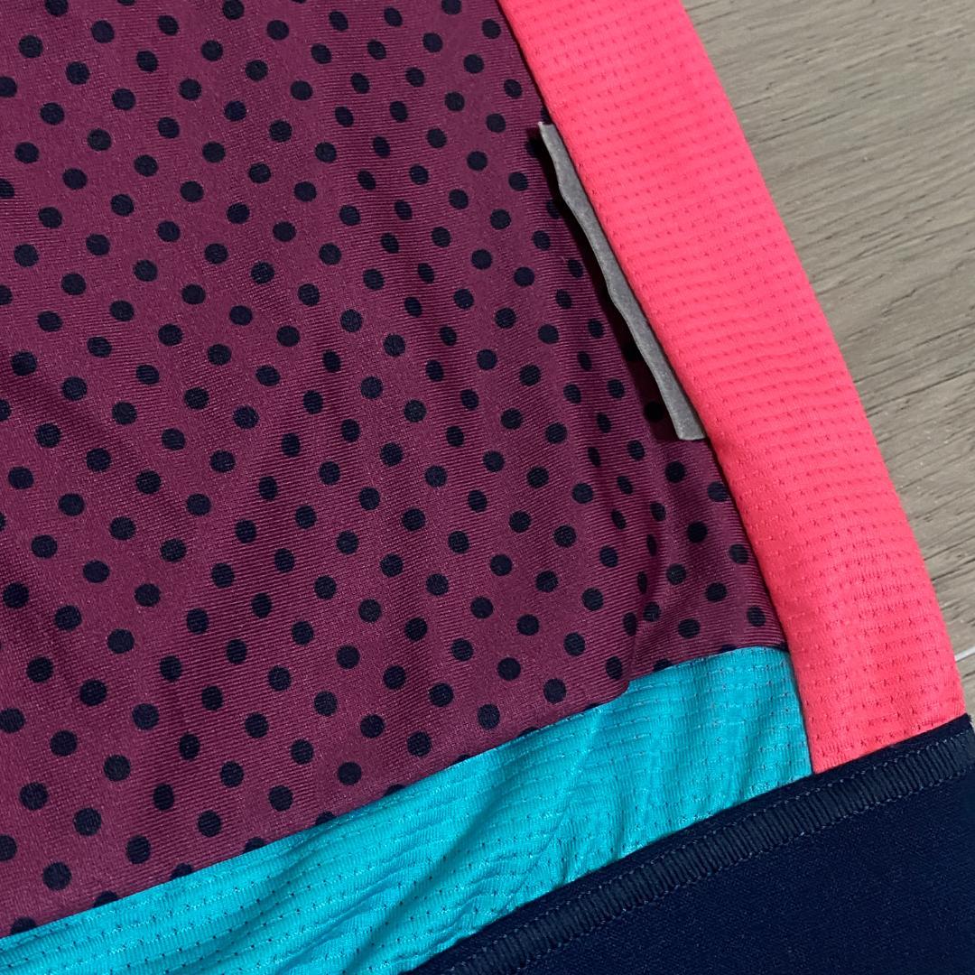 【美品】 サイクルジャージ M マルチカラー イタリア製