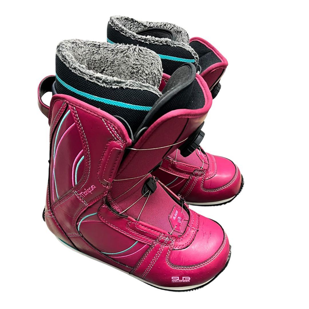 レディース3点セット HEAD MATRIX ROCKA 152 バイン ブーツ