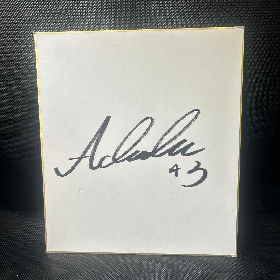 h*4様 【訳あり】Buffaloes サイン色紙 山本由伸 吉田正尚 安達了一