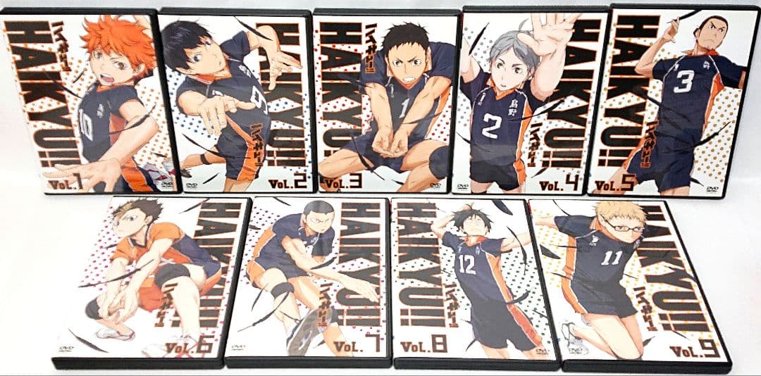 ケース無し//ハイキュー!!【1期～4期】DVD 全29巻セット
