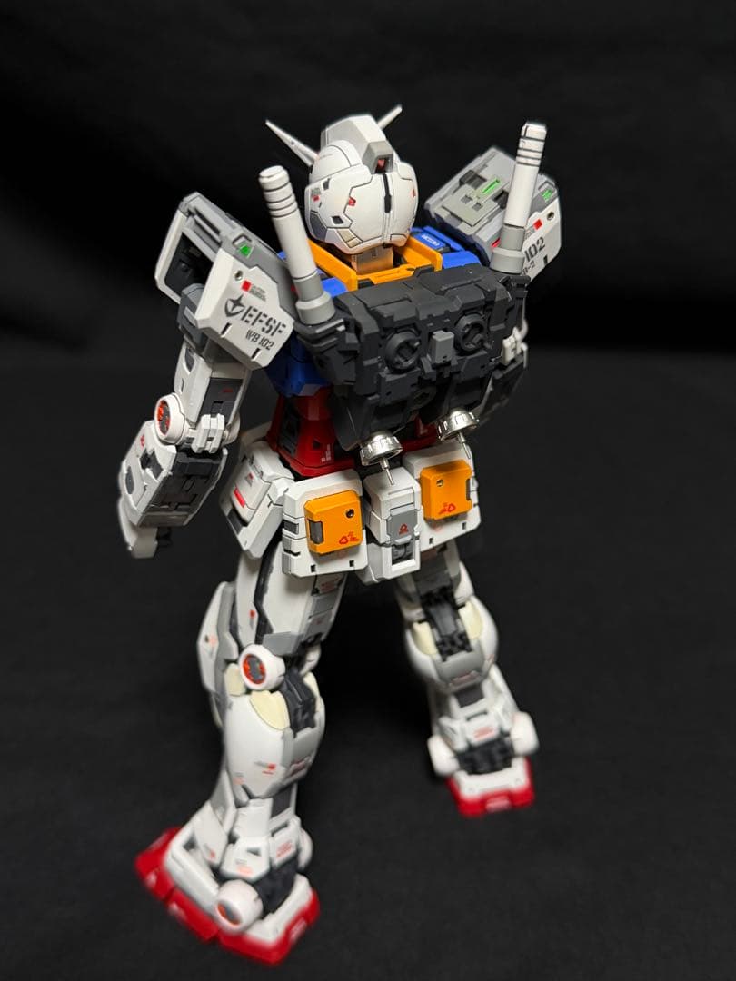1/100 rx78-2ガンダム 改修塗装済完成品 fatcat ガンプラ完成品