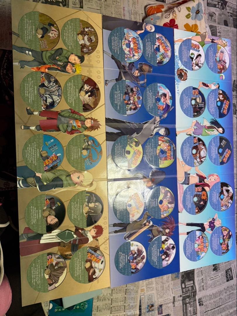 NarutoShippuden海外版限定コレクターズエディション第3段DVD組