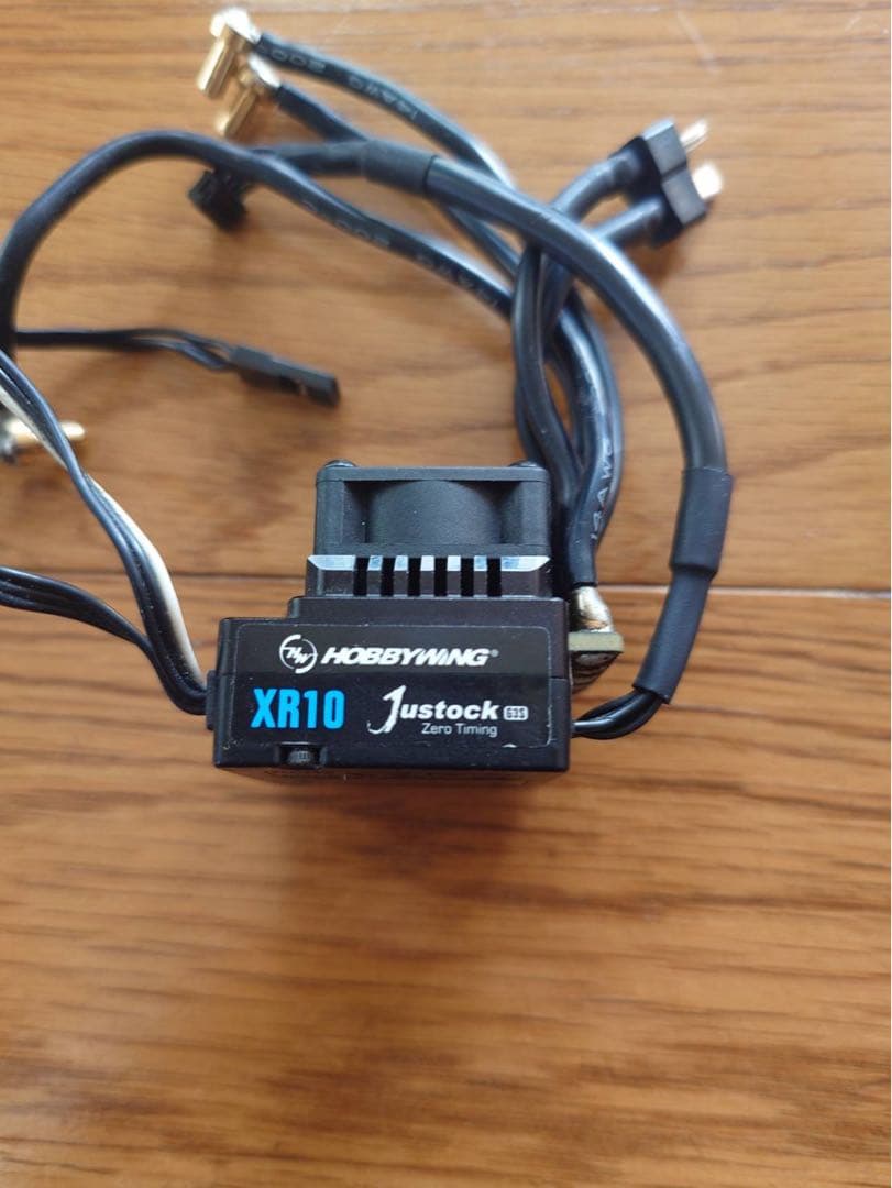 ホビーウイング justock G3S ESC とタミヤ 15.5 ブラシレス