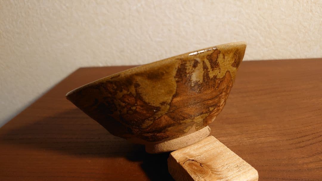 黄瀬戸　抹茶碗　茶道具　菓子鉢　蔵出し　アンティーク抹茶碗　１客