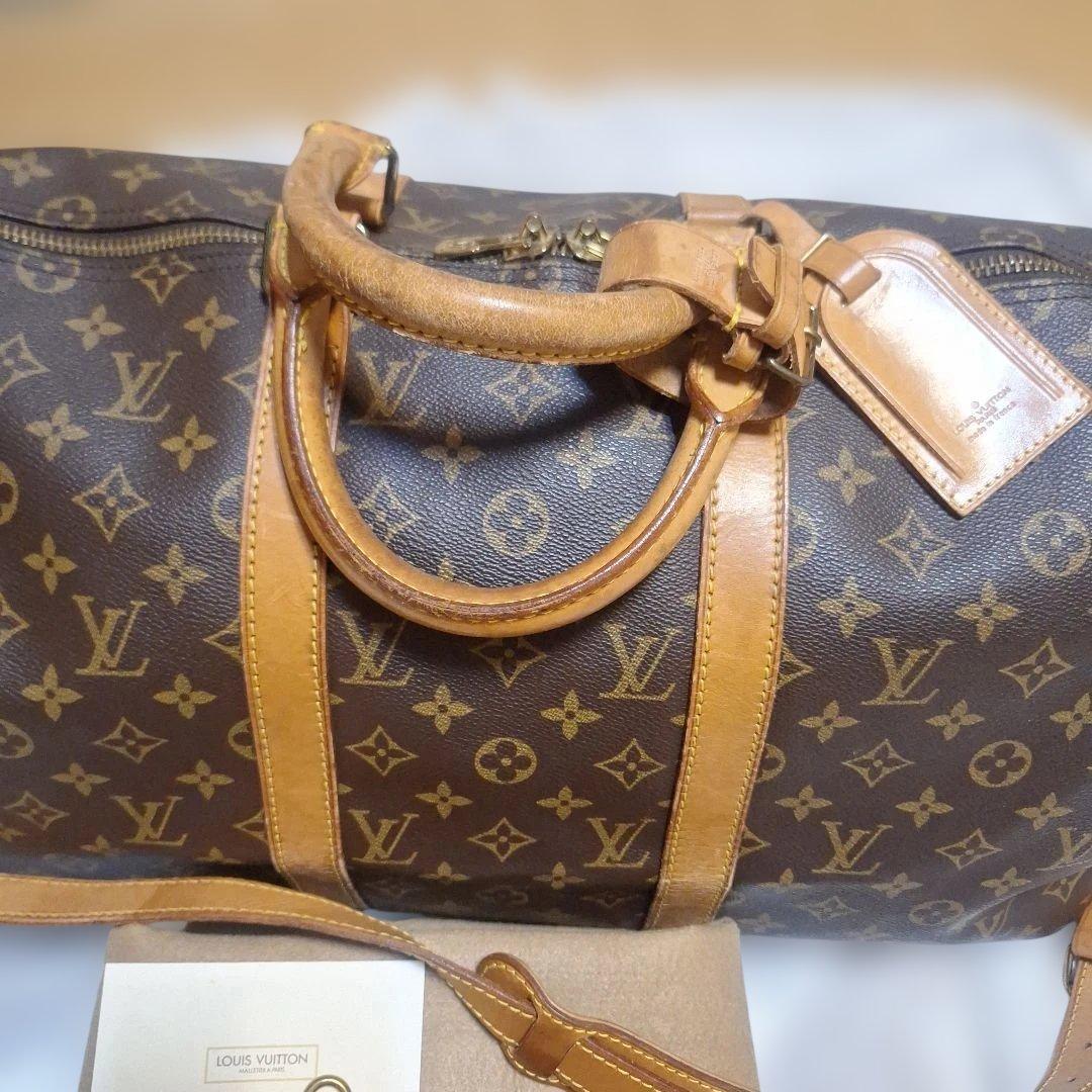 Louis Vuittonボストンバック 南京錠、ネームタグ収納袋付き