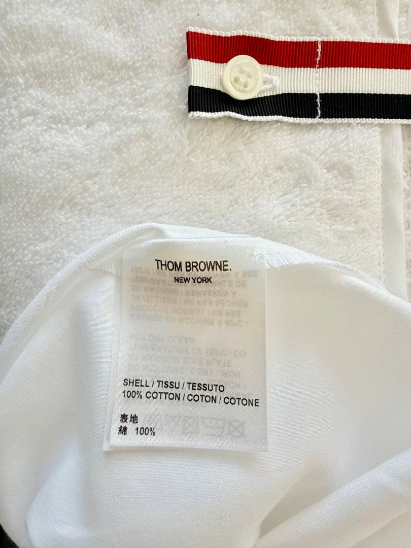 ね*ま様 【未使用・付属品完備】Thom Browne ジムタオル イタリア製ト
