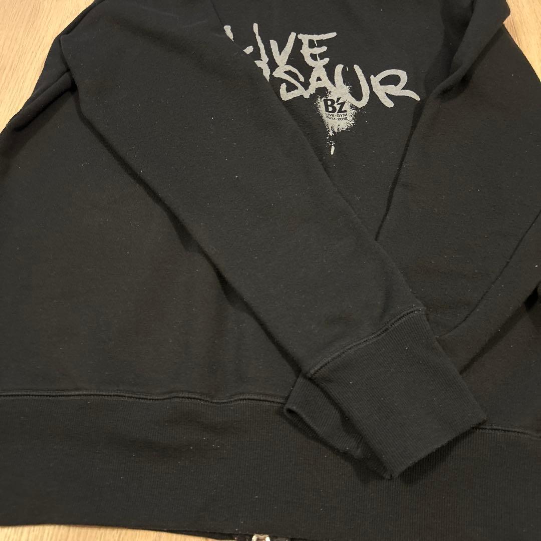 B'z 2017-2018 LIVE DINOSAUR パーカー XL 黒