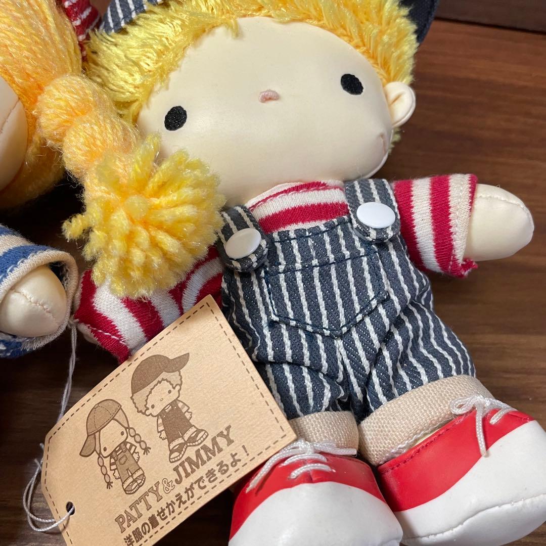 【希少】2003年　サンリオ パティ＆ジミー ドール 2体セット タグ付