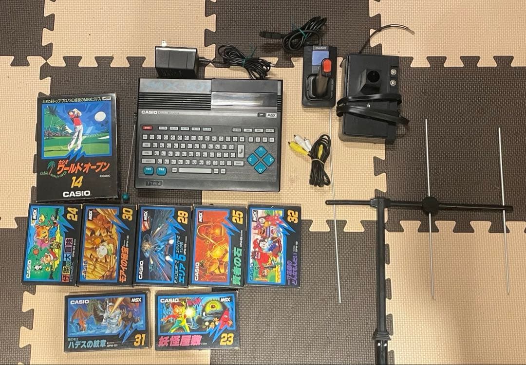 カシオ MSX MX-101 ゲームセット