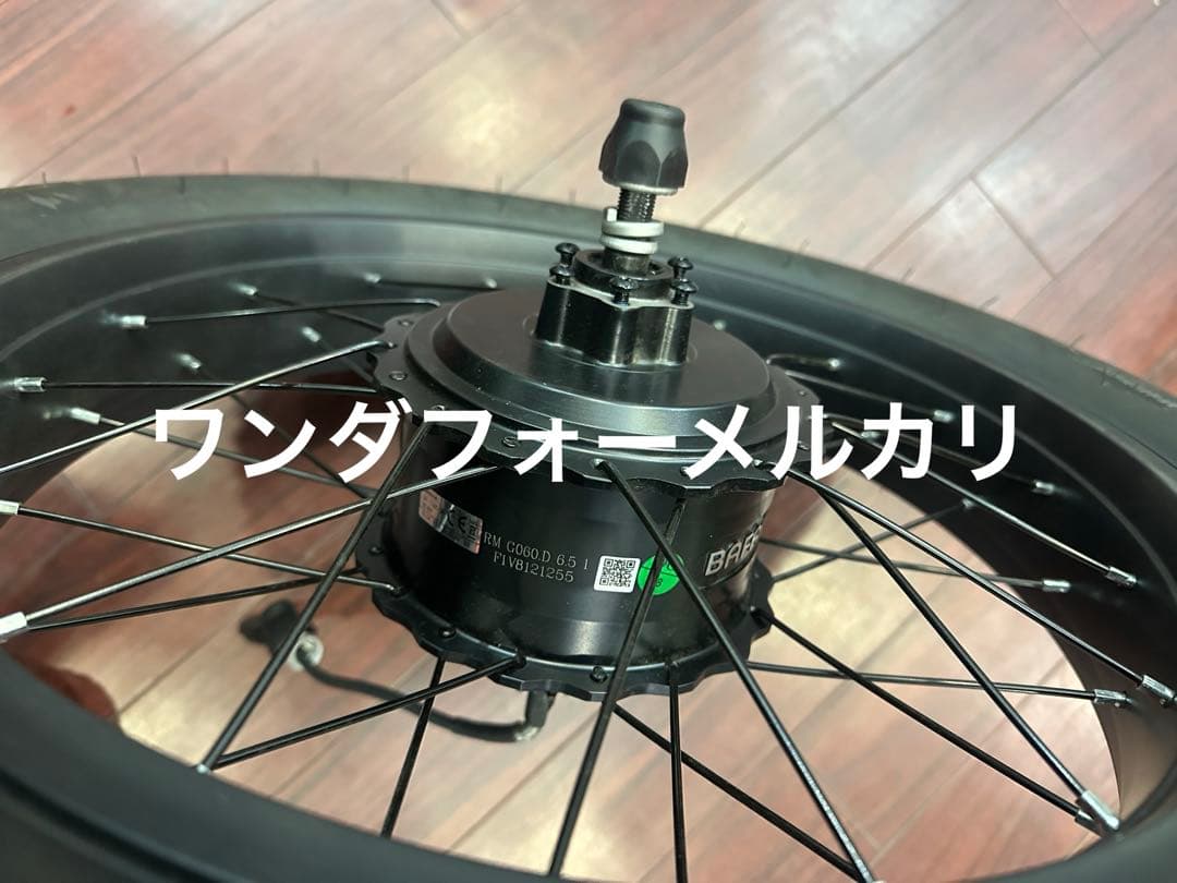 Flowbikem1初期モデルリアモーター20x4.0bafang48v750w