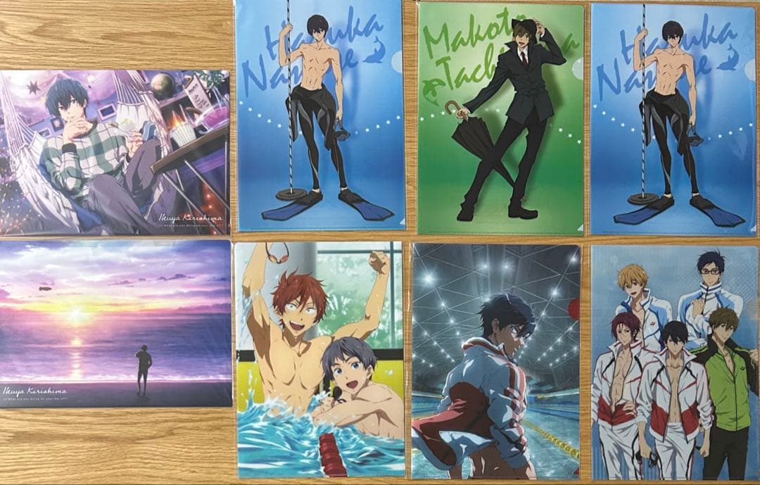 Free! ハイスピード　クリアファイル まとめ売り　100枚セット