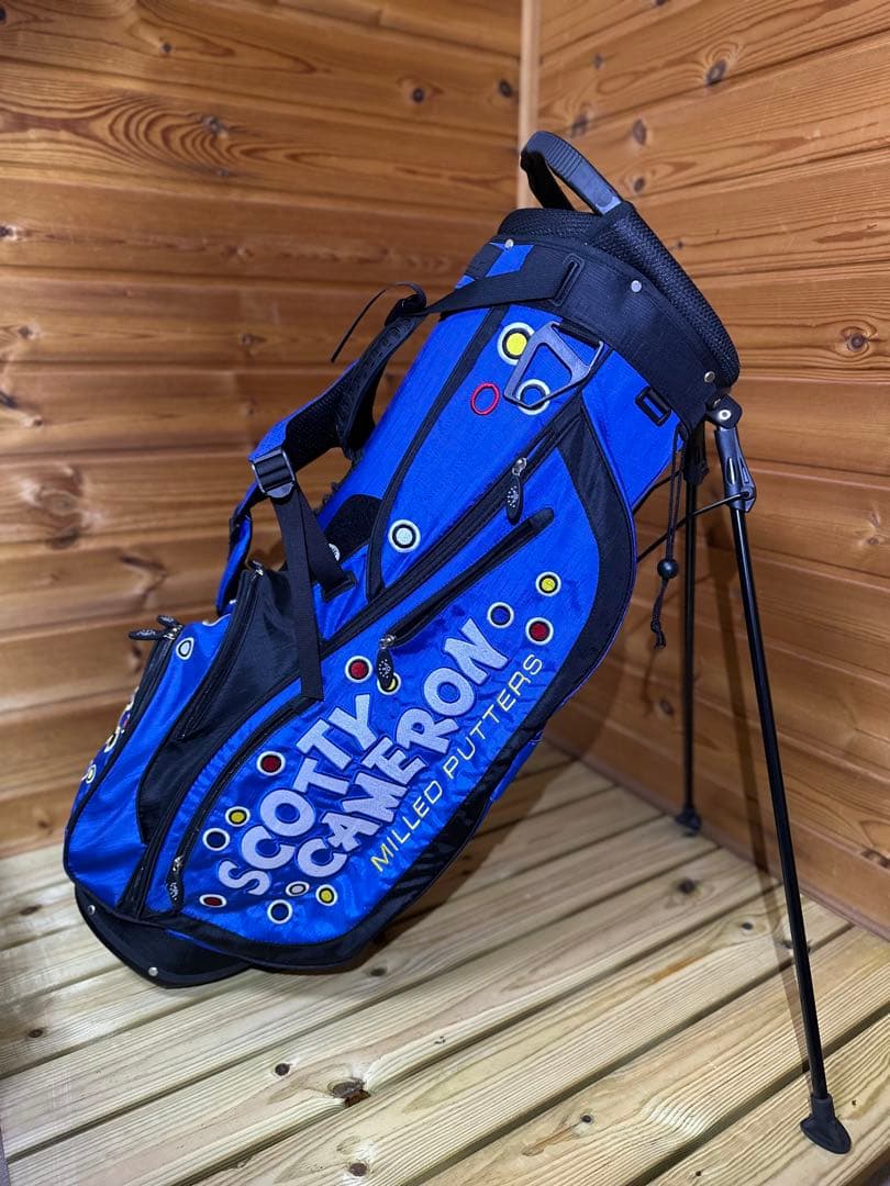 SCOTTY CAMERON キャディバッグ 青