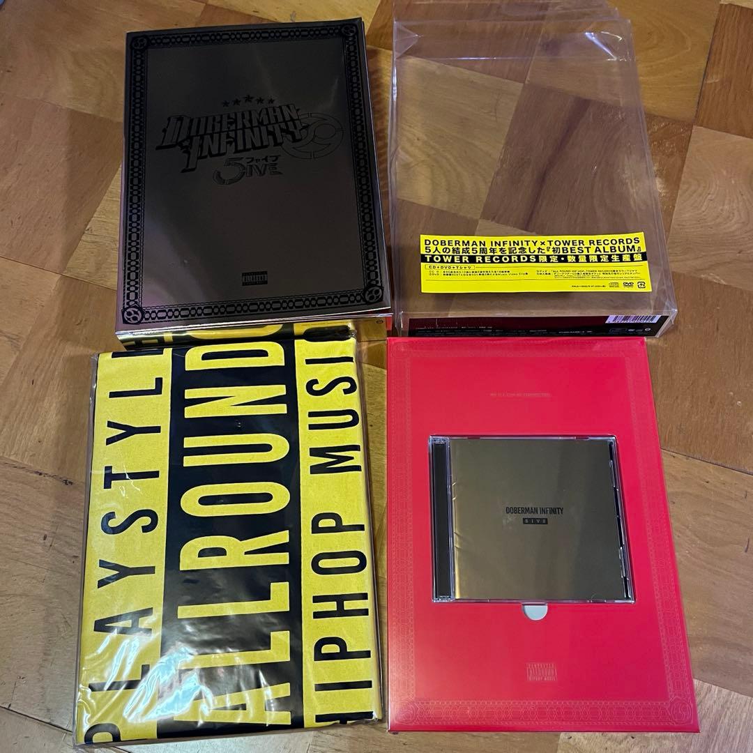 DOBERMAN INFINITY 5IVE CD DVD 数量限定生産盤